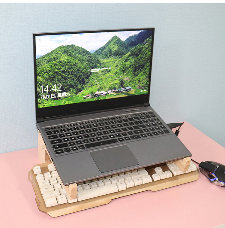 Wooden Laptop Stand