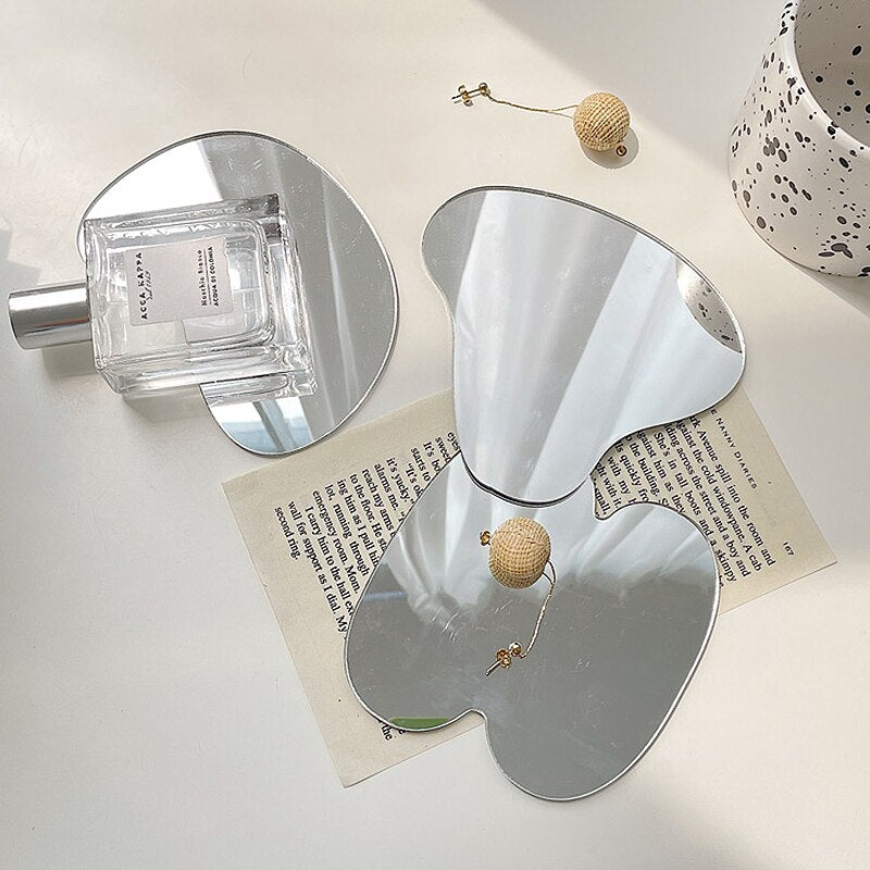 Aesthetic Mirror Coasters 3pcs Set