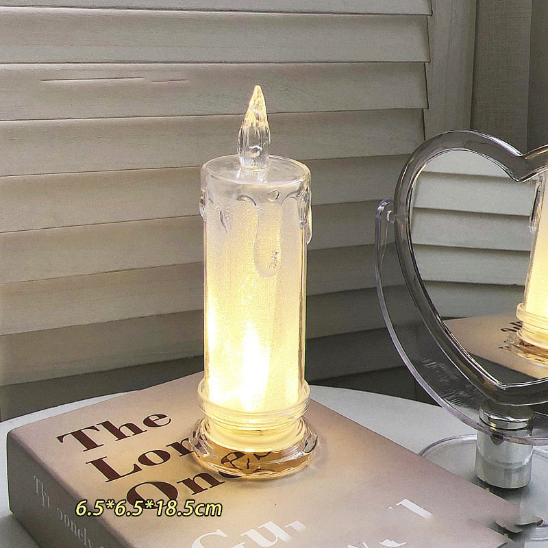 Aesthetic Glitter Candle
