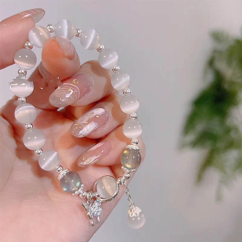Zirconia Butterfly Bracelet