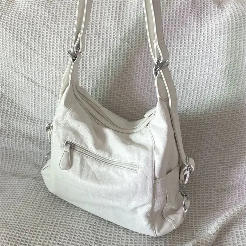 Y2K White Shoulder Bag