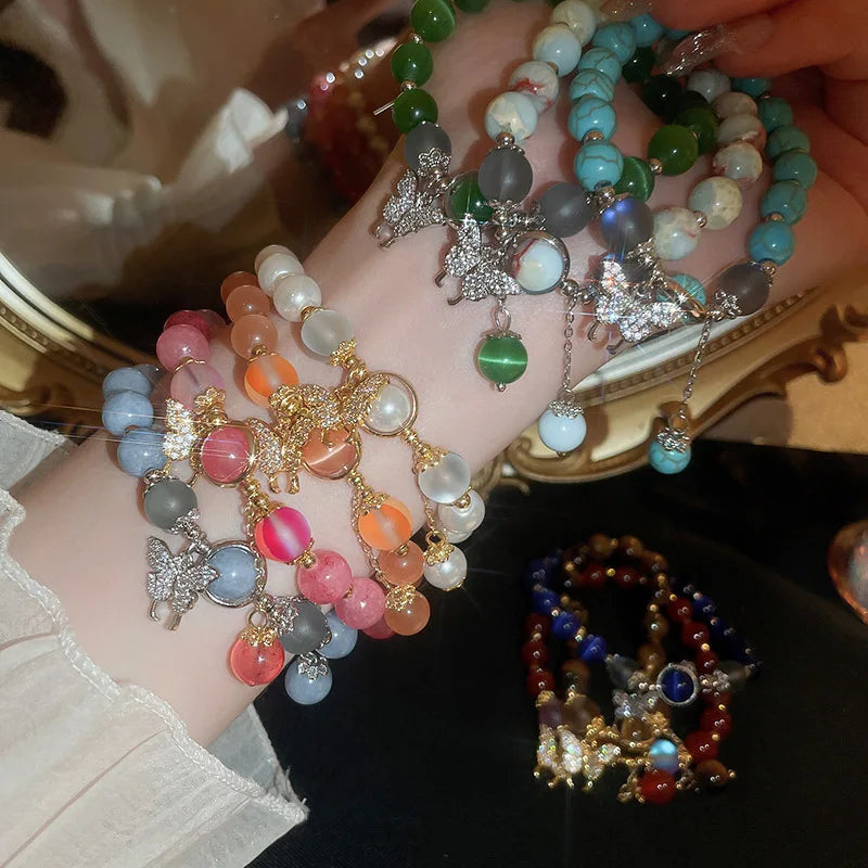 Zirconia Butterfly Bracelet