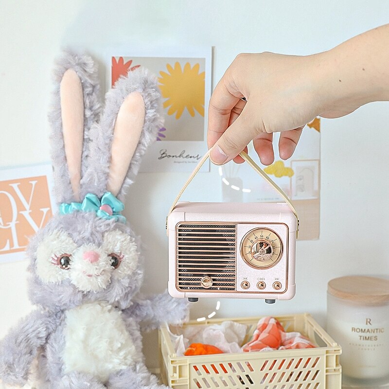 Mini Retro Radio Speaker