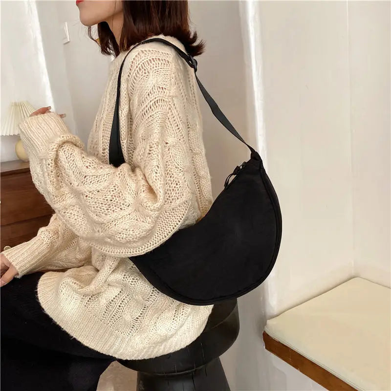 Minimalist Round Shoulder Bag