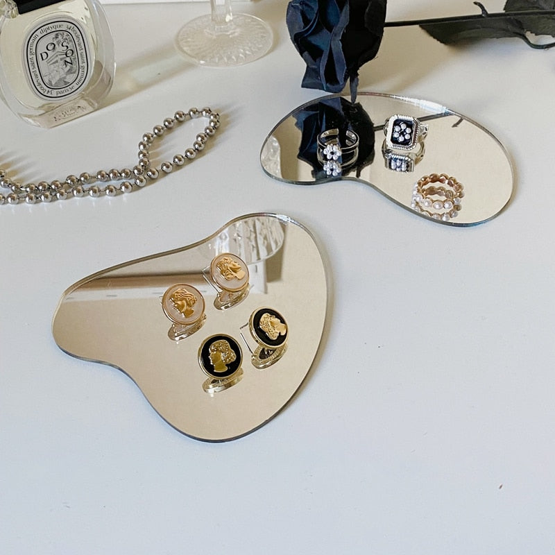 Aesthetic Mirror Coasters 3pcs Set