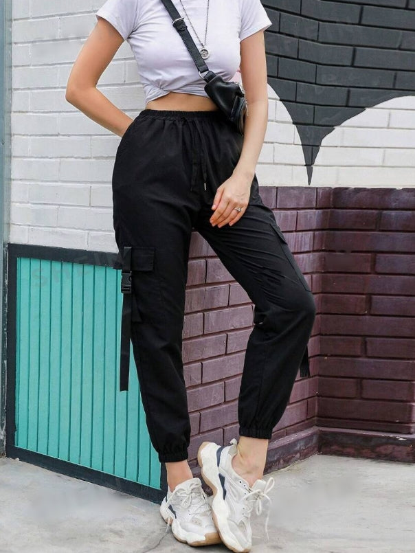 Black Cargo Pants