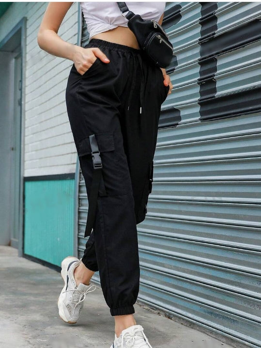Black Cargo Pants