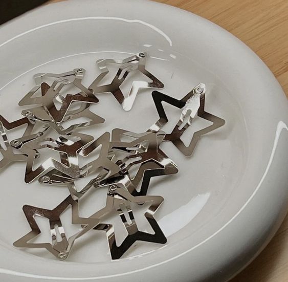 Y2K Aesthetic Star Hair Clips 50pcs