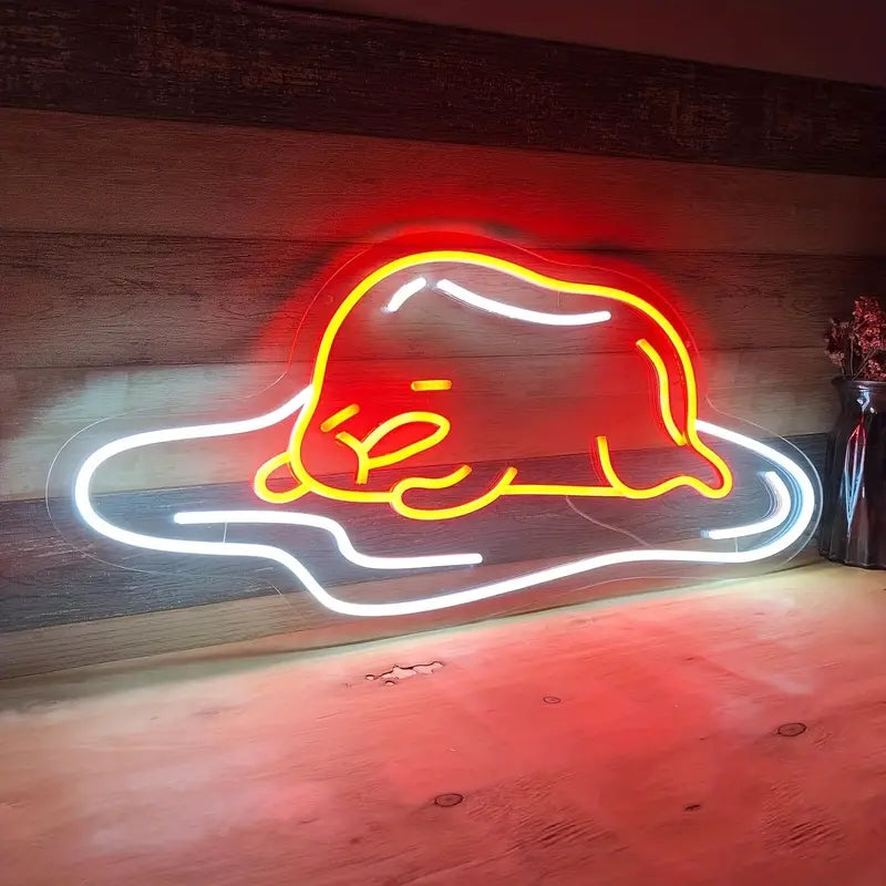 Gudetama Neon Sign
