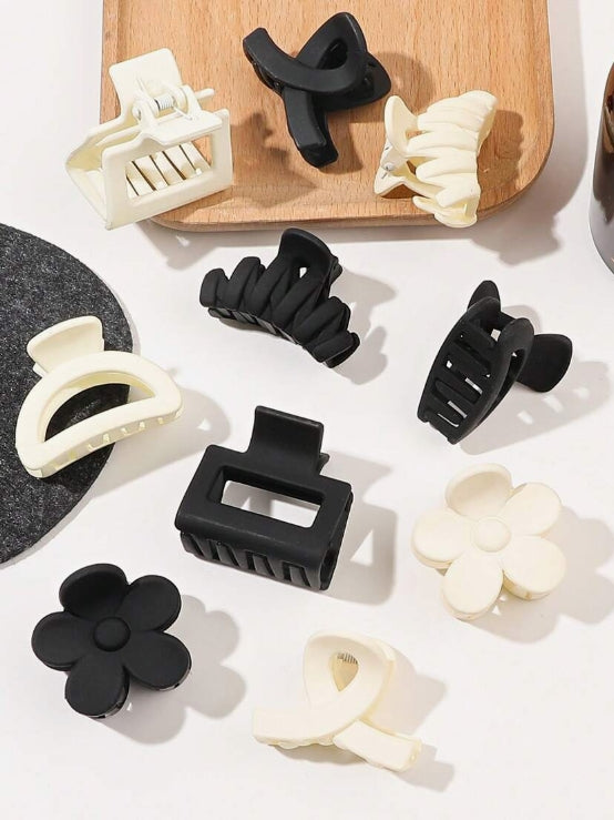 Aesthetic Hair Claws 10pcs Set