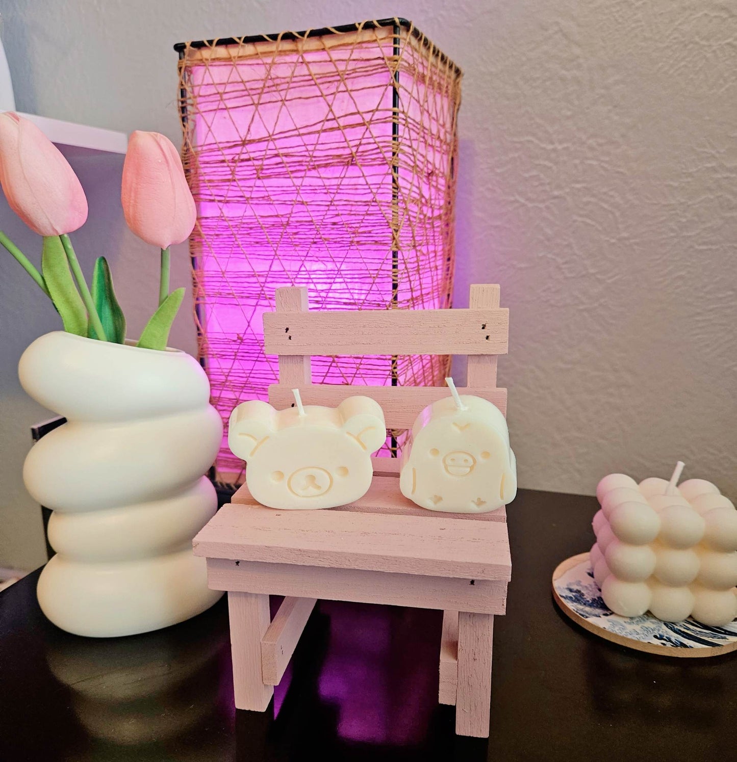 Cozy Rilakkuma Candle Set