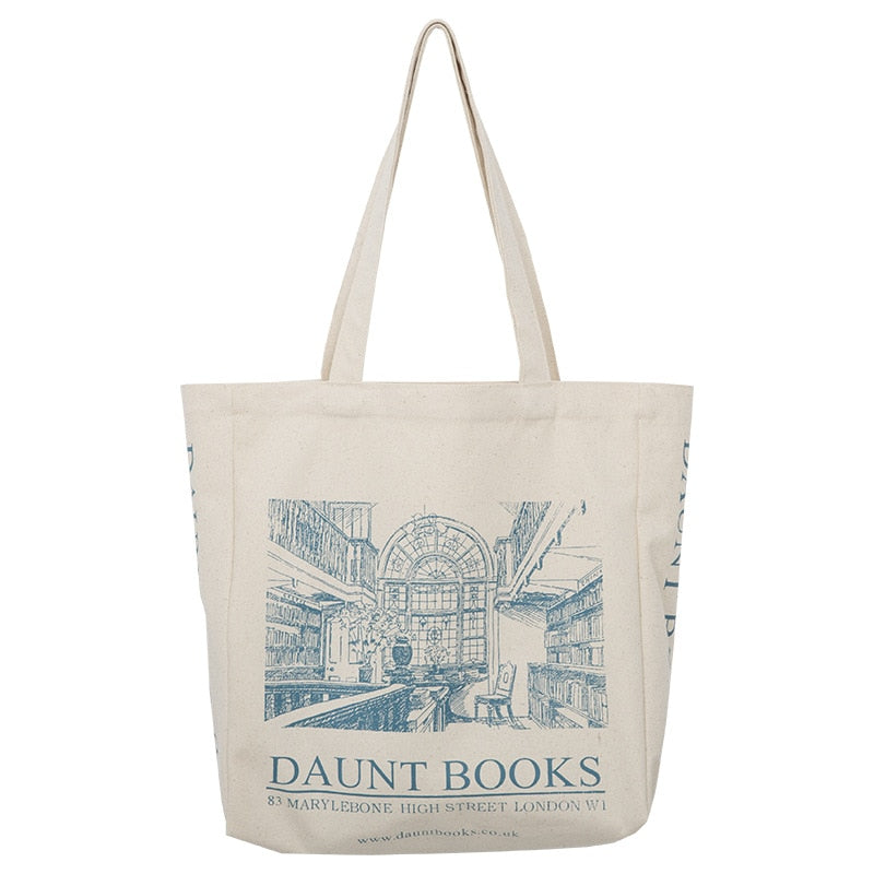 Academia Bookstore Tote Bag