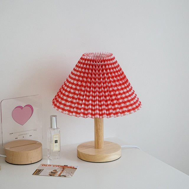 Korean Minimalist Pleated Lamp