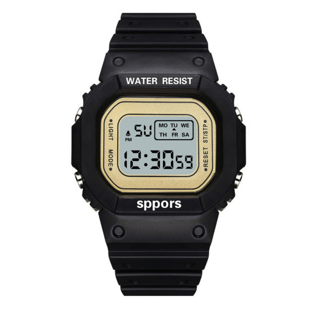 Y2K Aesthetic Water Resistant Digital Watch