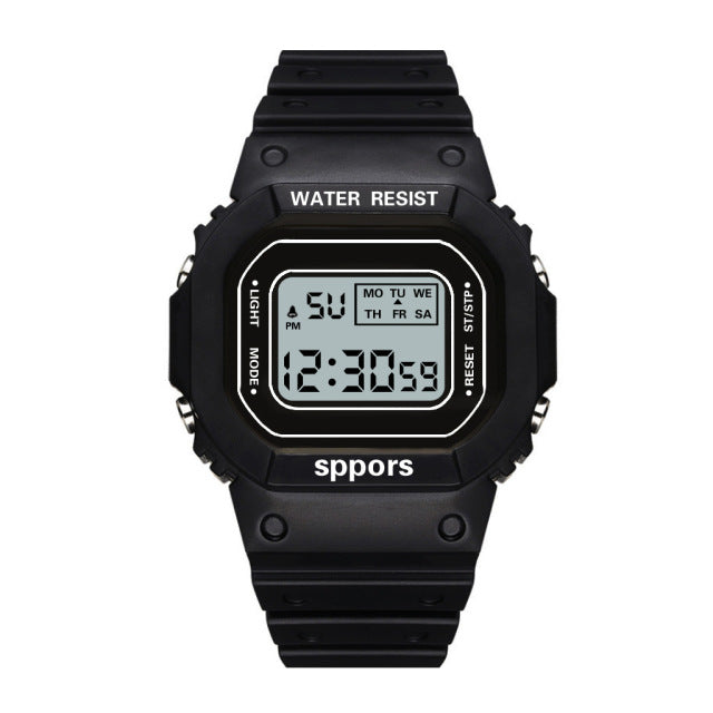 Y2K Aesthetic Water Resistant Digital Watch