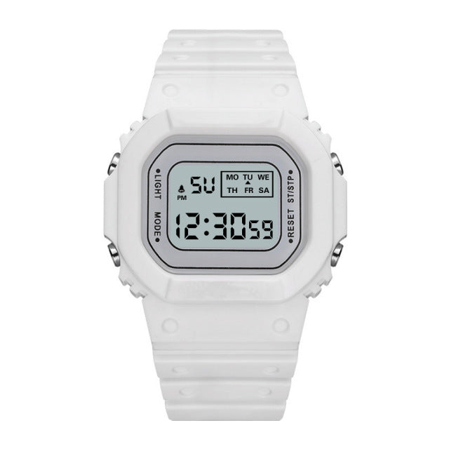 Y2K Aesthetic Water Resistant Digital Watch