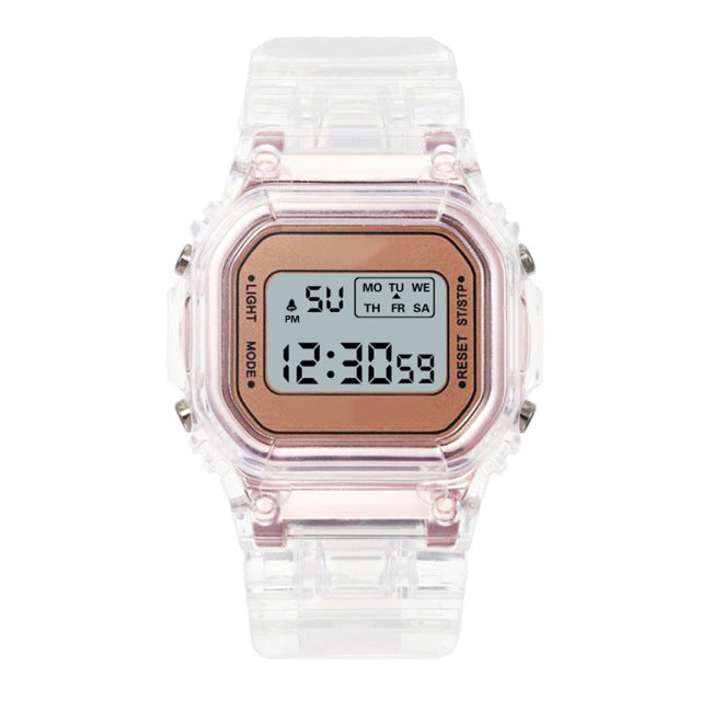 Y2K Aesthetic Water Resistant Digital Watch