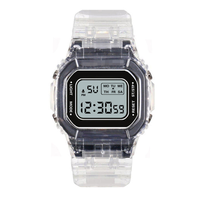 Y2K Aesthetic Water Resistant Digital Watch