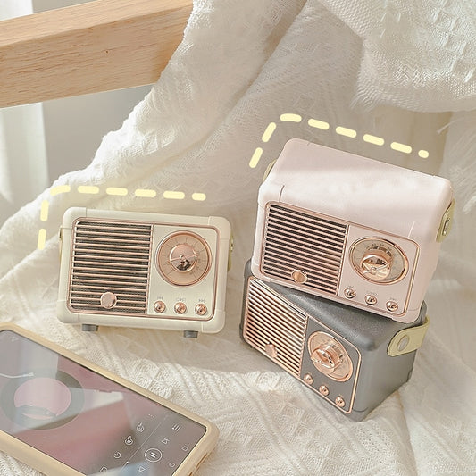 Mini Retro Radio Speaker