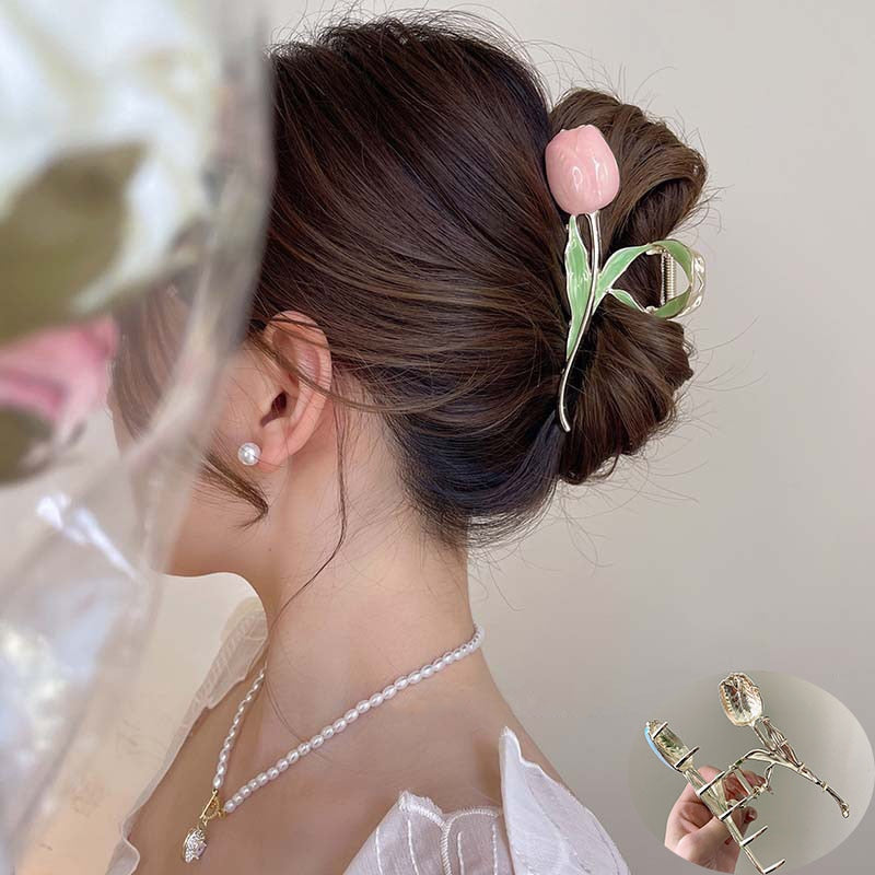 Coquette Tulip Hair Claw