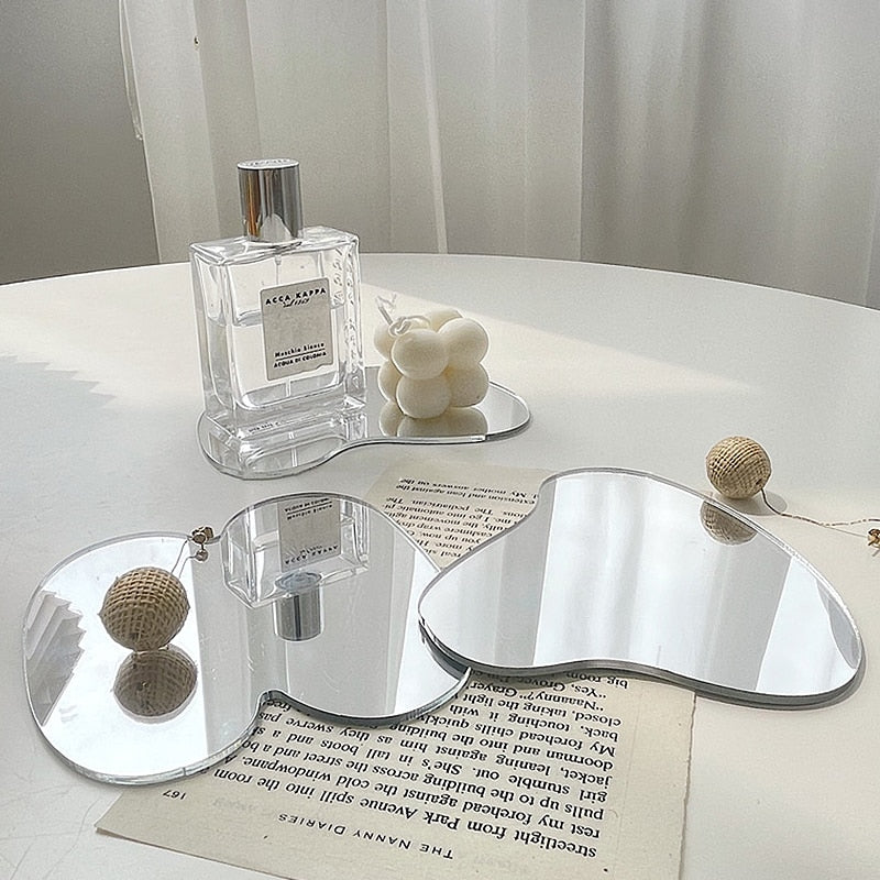 Aesthetic Mirror Coasters 3pcs Set