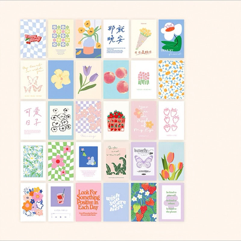 Soft Girl Aesthetic Wall Prints 30pcs