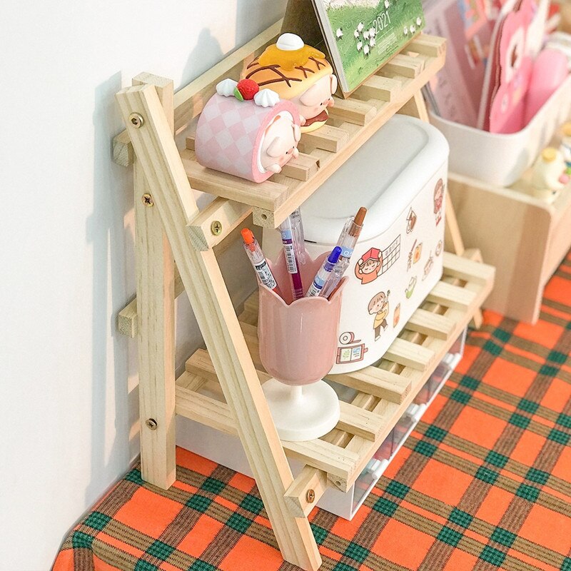 Cozy Wooden Storage Rack