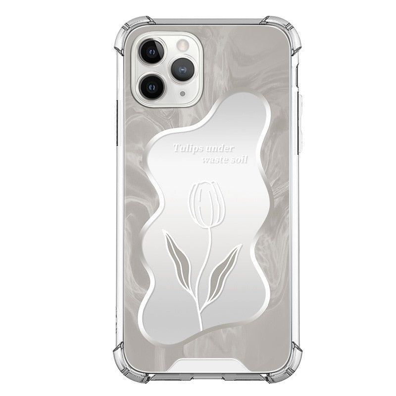Mirror Tulip iPhone Phone Case