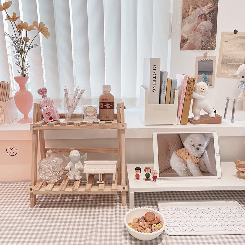 Cozy Wooden Storage Rack