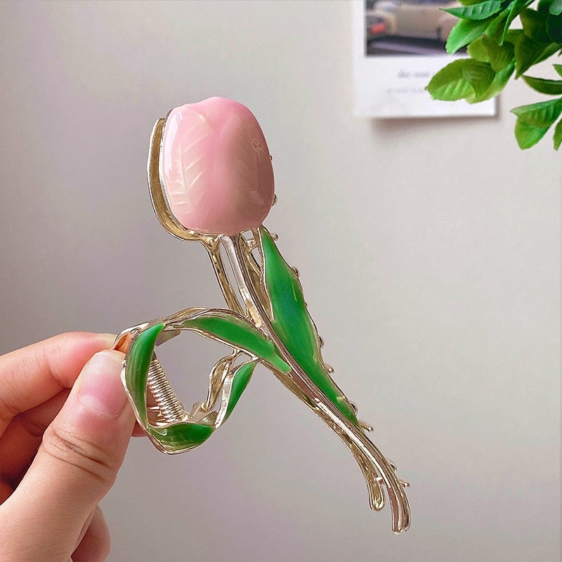 Coquette Tulip Hair Claw