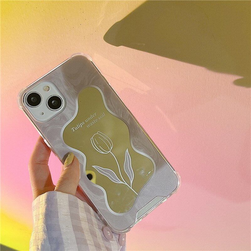 Mirror Tulip iPhone Phone Case