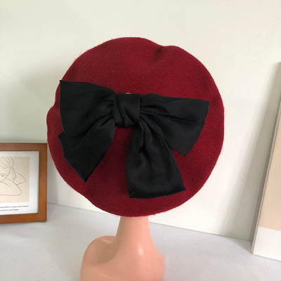 Embroidery Wool Beret