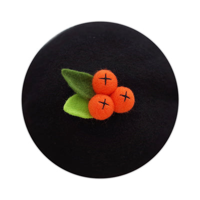 Embroidery Wool Beret
