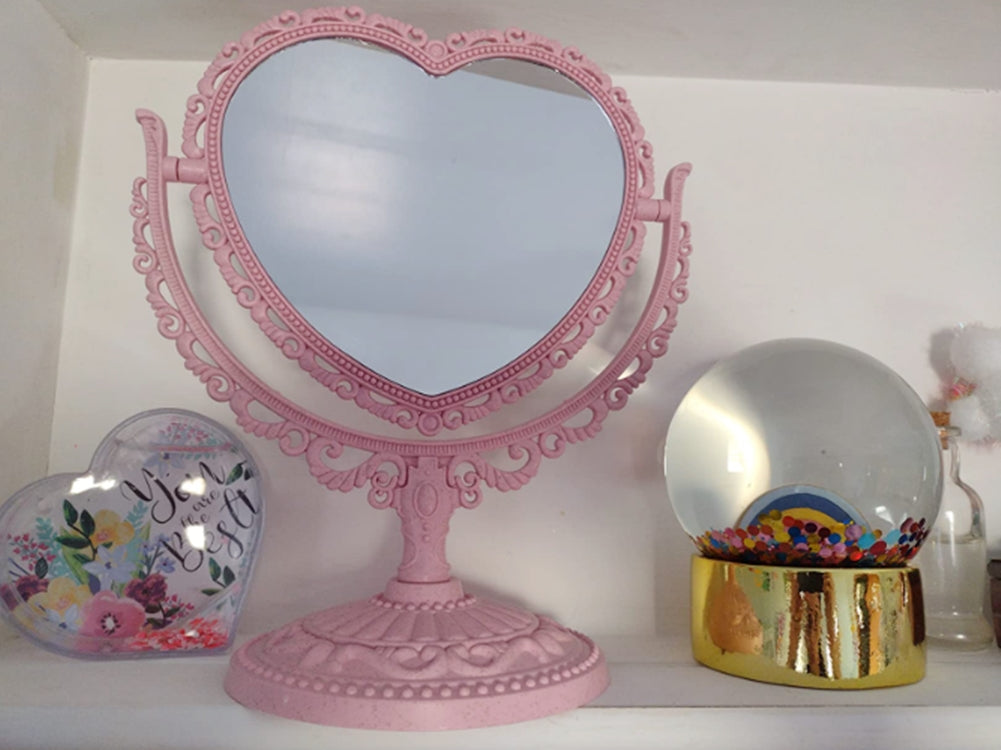 Coquette Heart Mirror