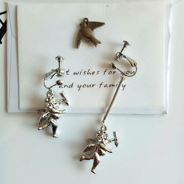 Angelcore Cupid Earrings