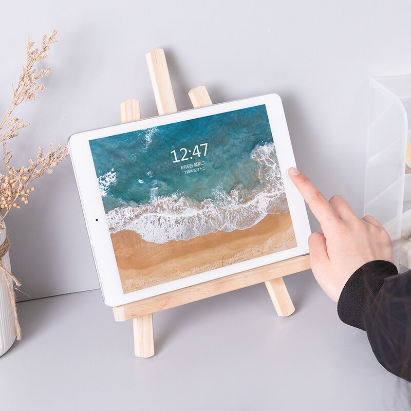 Minimalist Wooden Phone and Tablet Holder