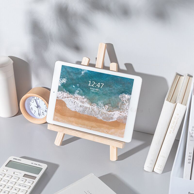 Minimalist Wooden Phone and Tablet Holder