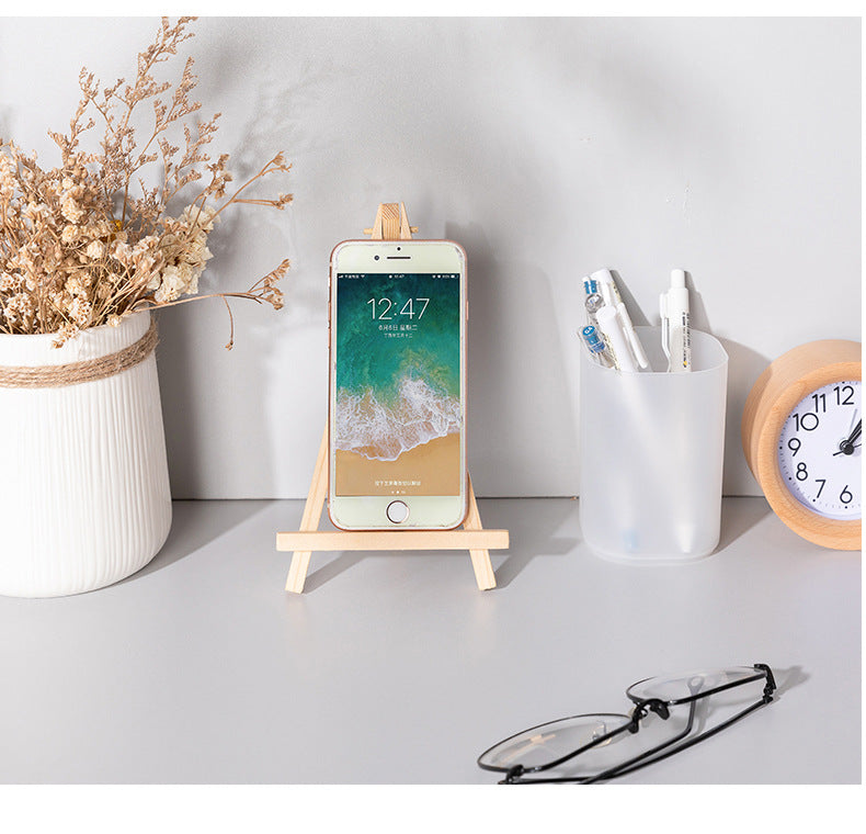 Minimalist Wooden Phone and Tablet Holder