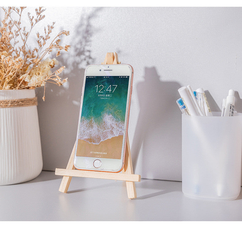 Minimalist Wooden Phone and Tablet Holder
