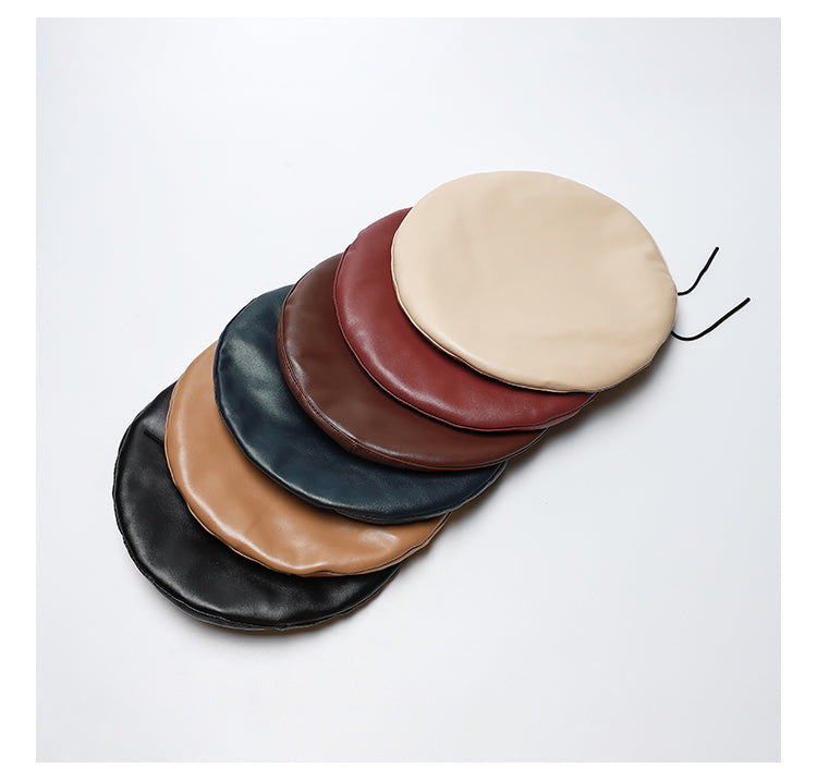 Faux Leather Beret