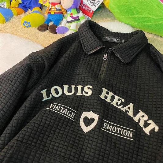 Louis Polo Collar Sweatshirt