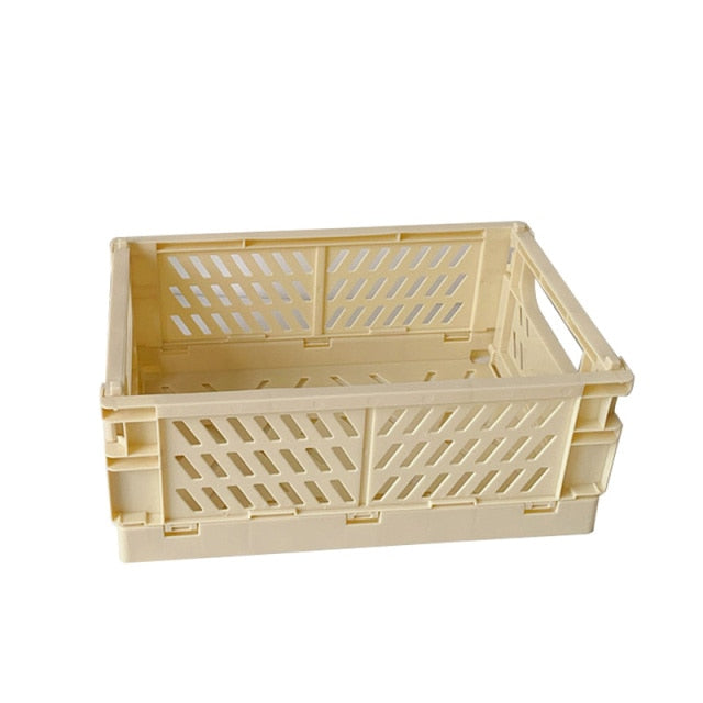 Large Pastel Folding Storage Crate