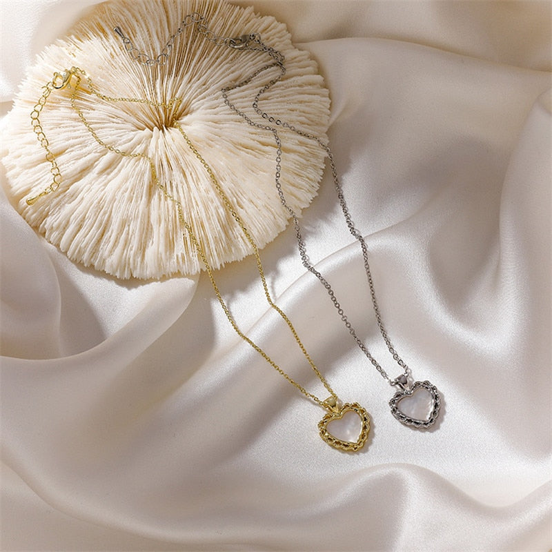 Romantic Academia Cupid Heart Necklace