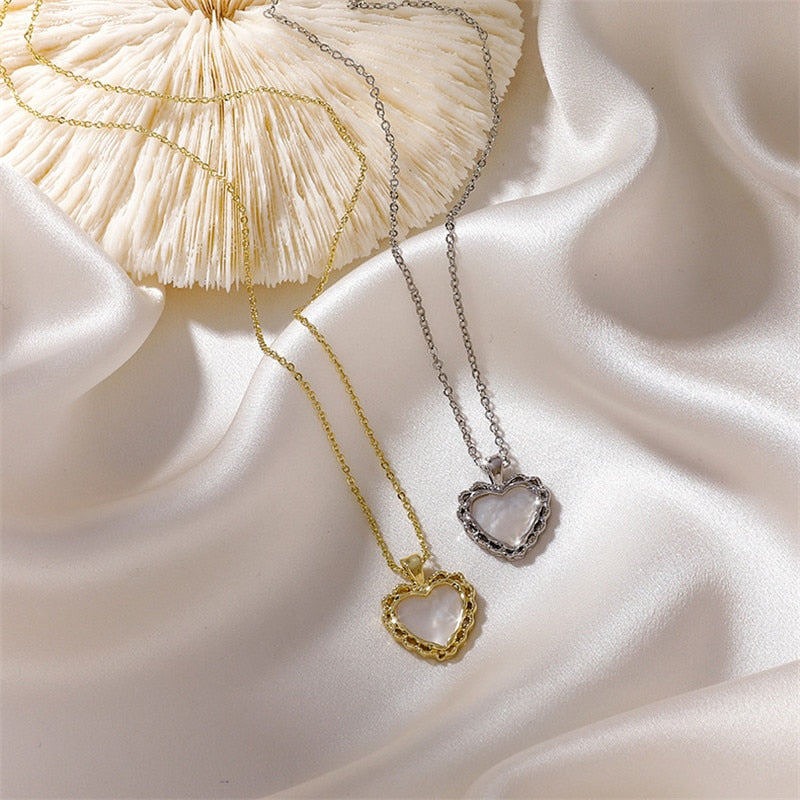 Romantic Academia Cupid Heart Necklace