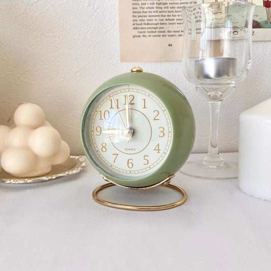 Aesthetic Macaron Desk Clock