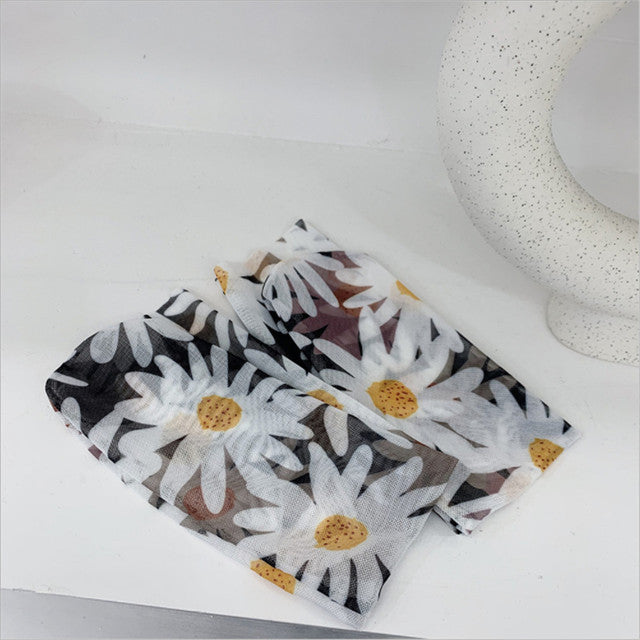 Sheer Flower Socks