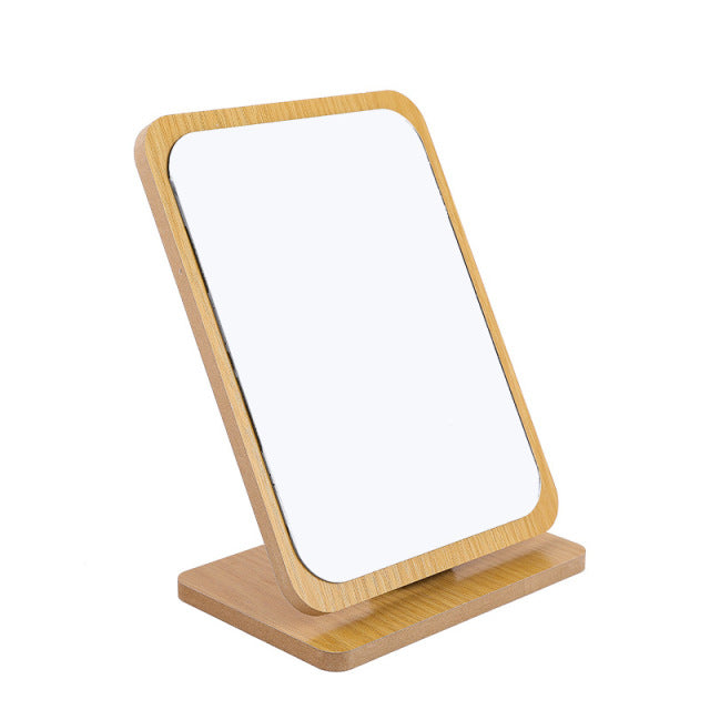Minimalist Wooden Mirror