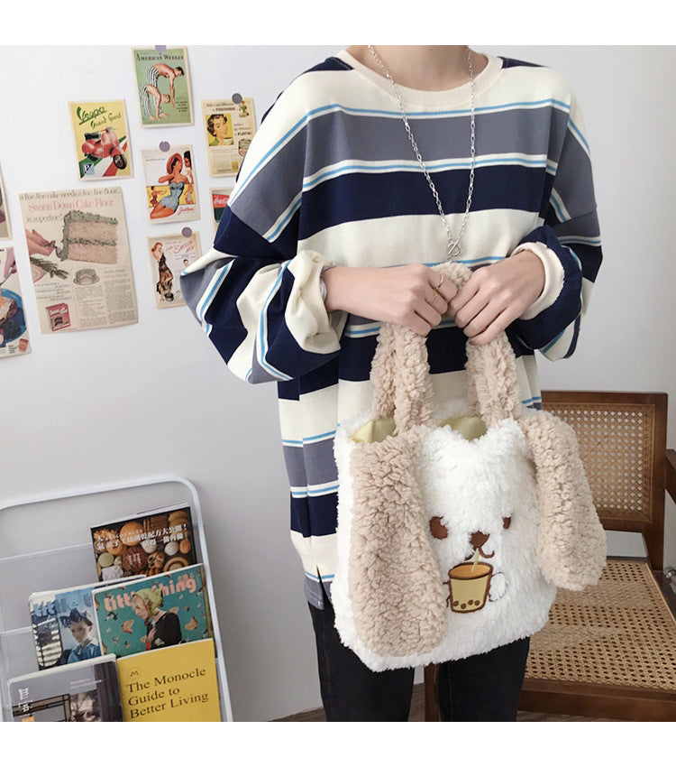 Soft Plushie Puppy Bag