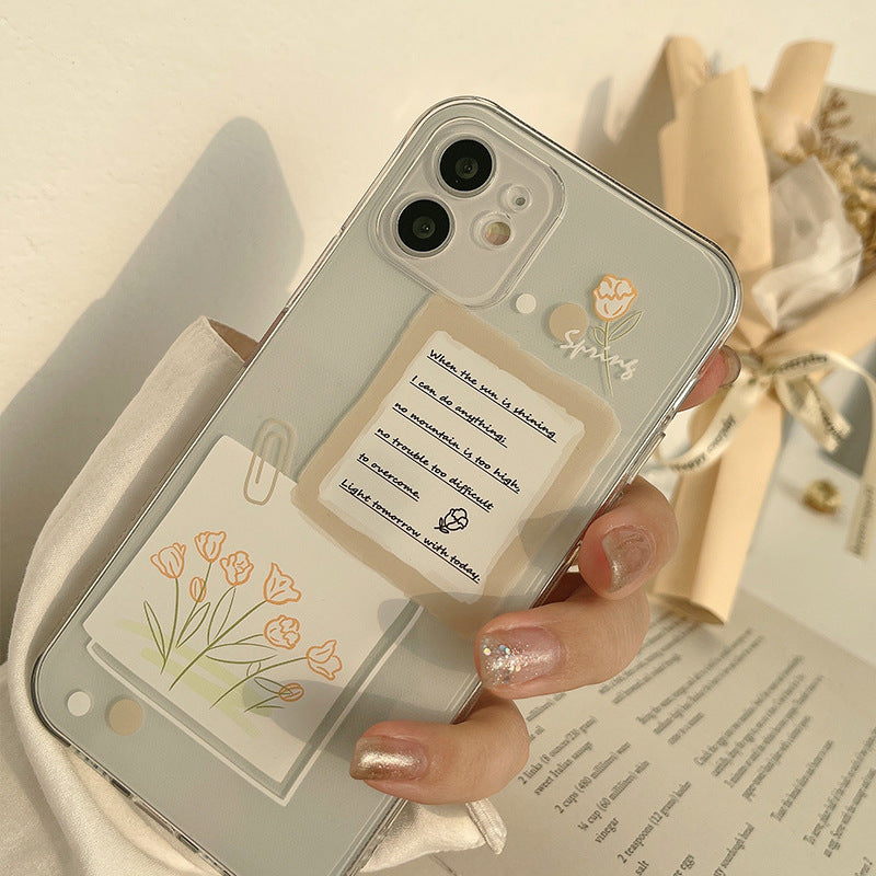 Light Academia Tulip iPhone Phone Case