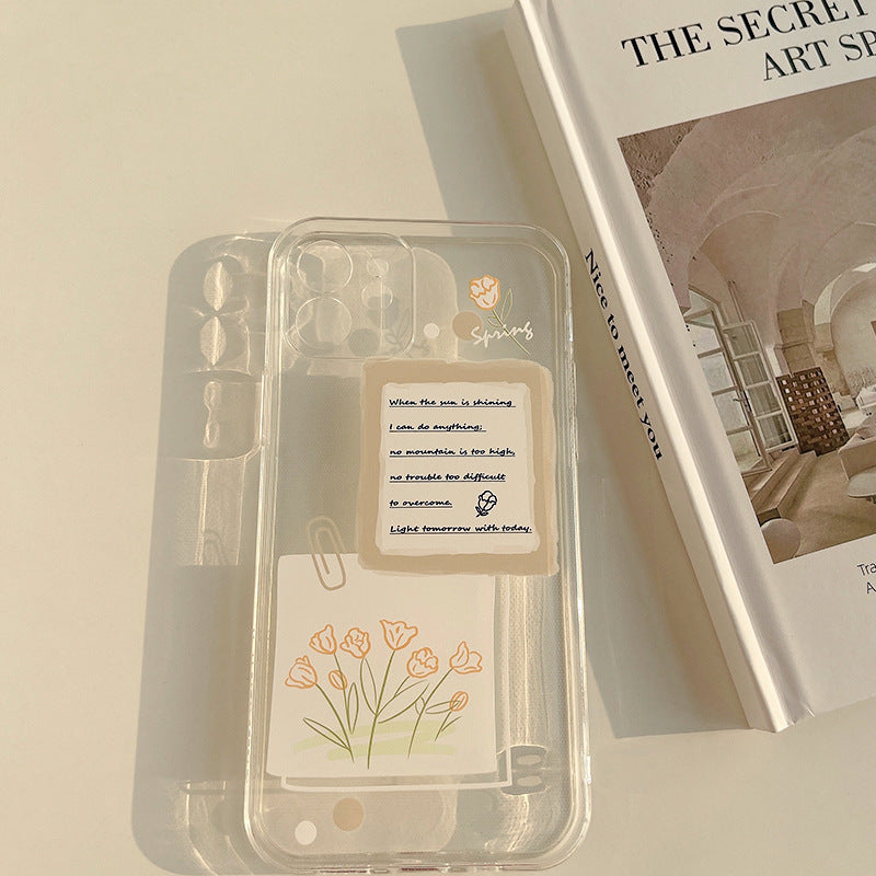Light Academia Tulip iPhone Phone Case